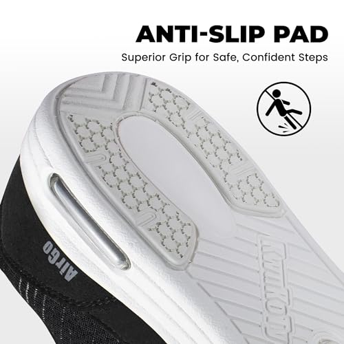 Men's Wide Fit & Orthopedic Support | Lightweight Memory Foam Cushioned Running and Walking Shoes | Comfortable for Everyday Wear4