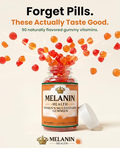 Melanin Health Women's Multivitamin Gummies