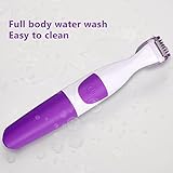 Women Epilator Hair Removal, Wet/Dry Electric Trimmer with Flexible Head, Cordless, Bikini Trimmer Epilator, Glossy Skin, Multiple Trim Options, R Tip, Whole Body Application, - Image 4