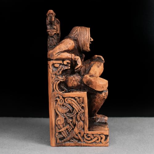 Estatua Loki Dios Nórdico 8 pulgadas miniatura 6
