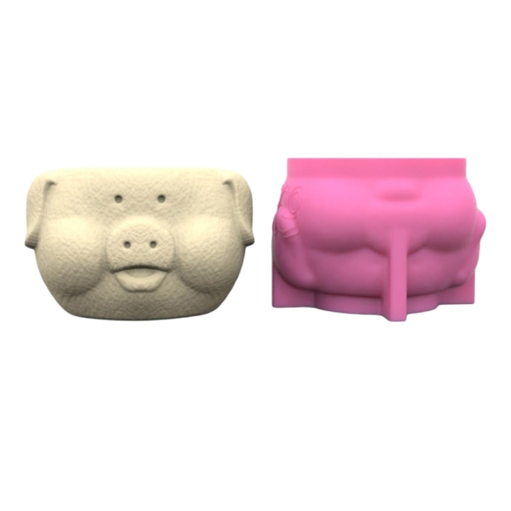 Moule en silicone pour moulage de pots de fleurs durables