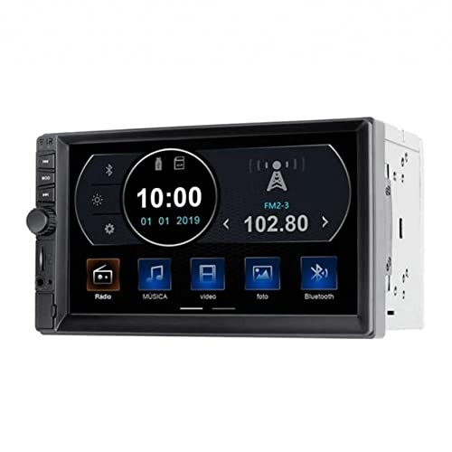 Aparelho GPS via Espelhamento Evolve TV MP5 TV Digital 7 Pol. Cap. 4X45W BT/USB/AUX/Mirror Link Android e IOS - GP345, Multilaser