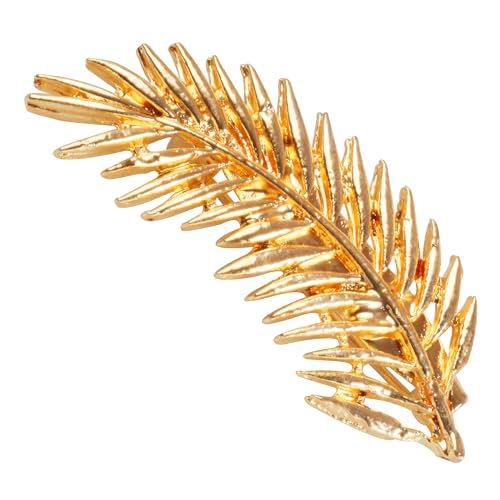 Image of Touchstone Indian Bollywood Handcrafted Designer Jewelry Brooch Lapel Pin in Gold Or Silver Tone for Women.