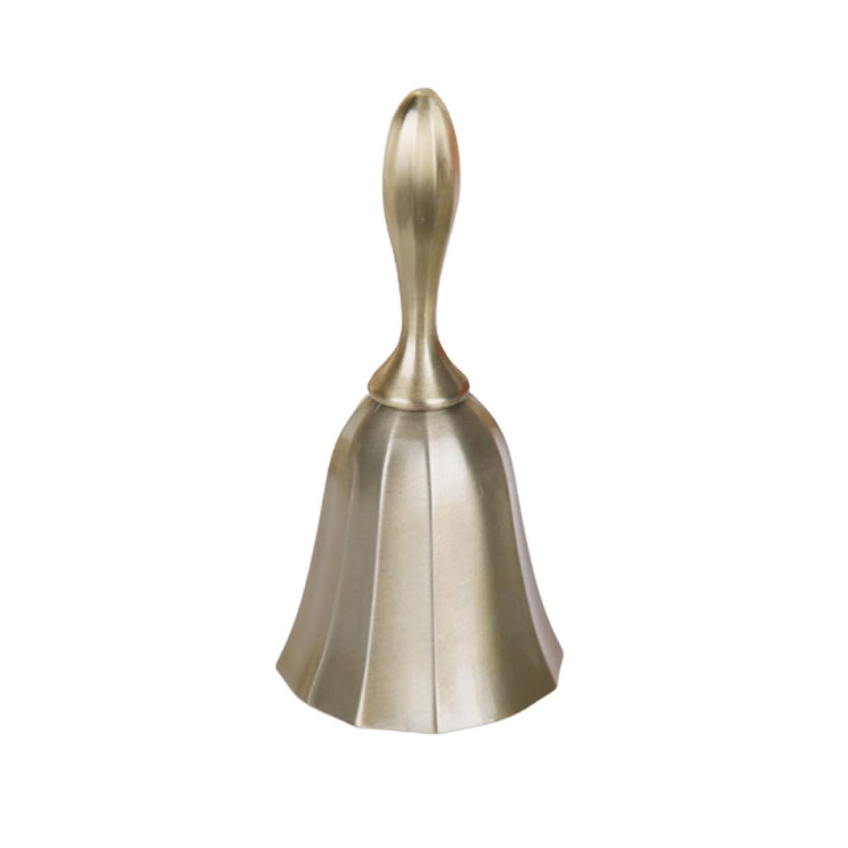 MAGICLULU 3piezas Campana De Mano Retro Para Restaurante y Bar Campana De Servicio Ligera y Resistente Para Recepciones y Comedores Diseño Antiguo Bronce