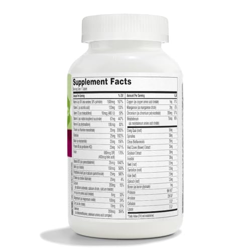 365 by Whole Foods Market, Women's One Daily Multivitamin Tablets, 180 Count - image 2