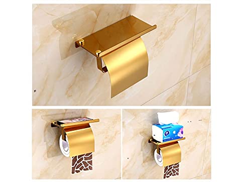 Portarotolo carta igienica da muro in acciaio finitura bronzo kit di fissaggio incluso Iris