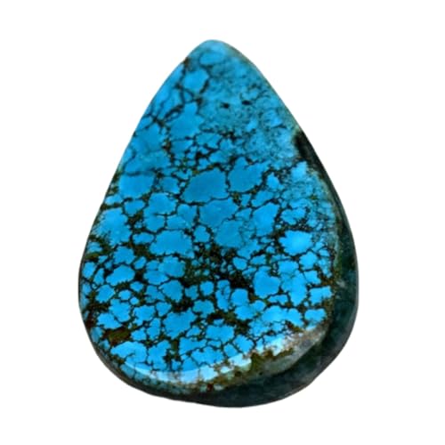 Turquoise naturelle cabochon en vrac 22mm pour fabrication bague et collier