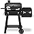 Broil King 955050 Smoke Offset 500 Offset Smoker and Grill, Black
