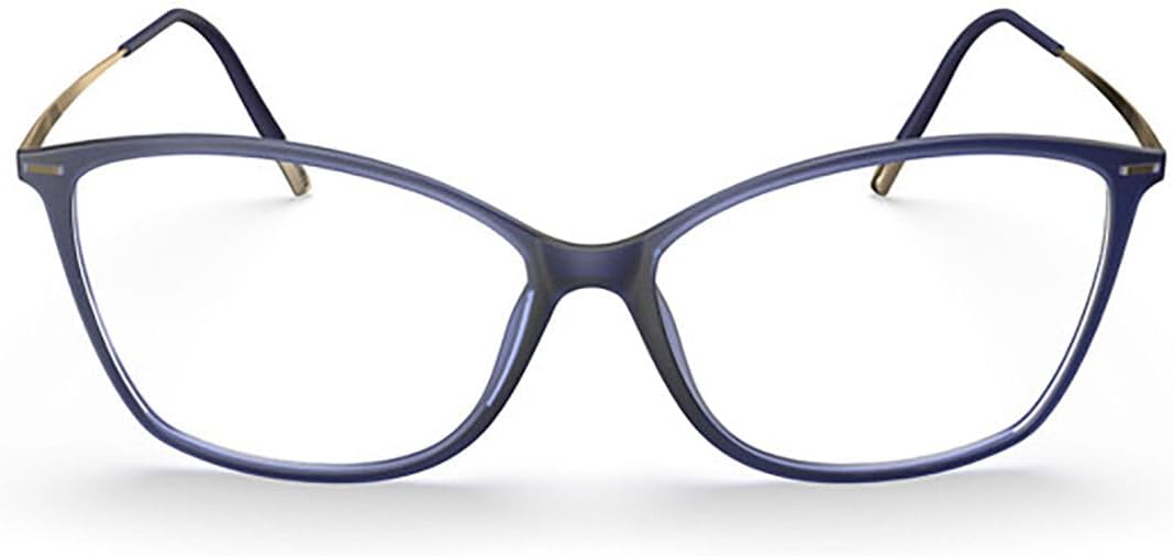 Silhouette Eyeglasses Illusion Lite Full Rim 1607 4530 Trusty Blue 58/13/140 3 p