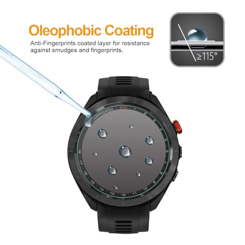 (2 Pack) Supershieldz for TicWatch (Pro 3 GPS) Tempered Glass Screen Protector, Anti Scratch, Bubble Free