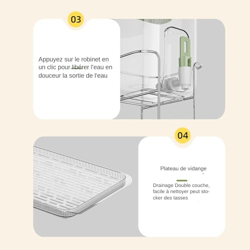 Distributeur de boissons à robinet au design épuré pour réceptions - 7
