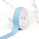 Creative Ideas Solid Grosgrain Ribbon, 1-1/2-Inch by 50-Yard, Light Blue