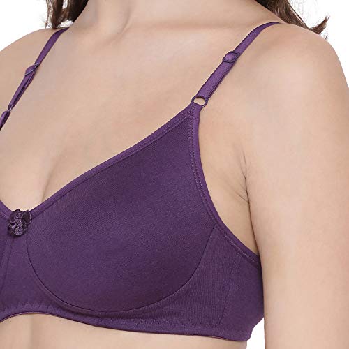 Image of Lyra Women's Cotton Non Padded Wire Free T Shirt Bra