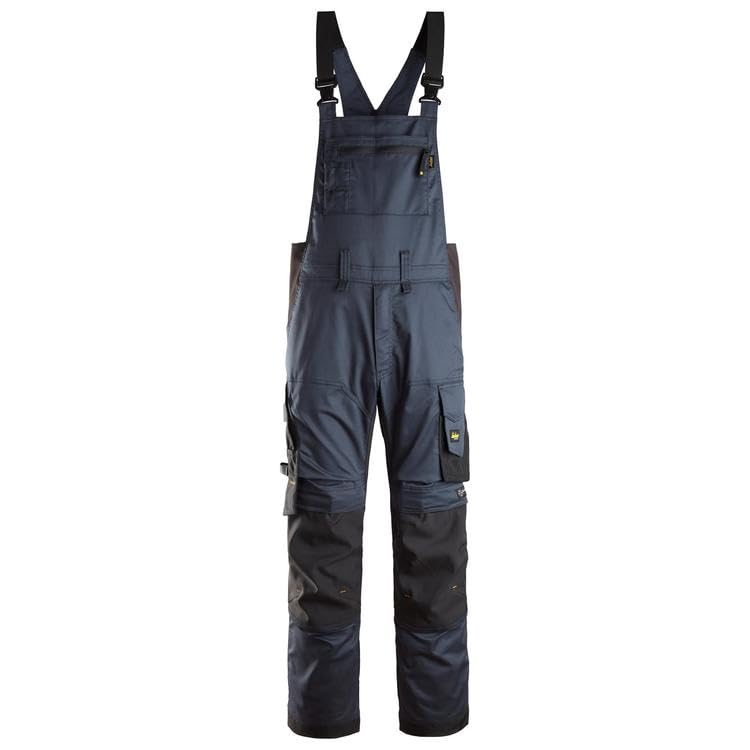 Snickers Workwear AllRoundWork Stretch spodnie robocze na szelkach i szelkach