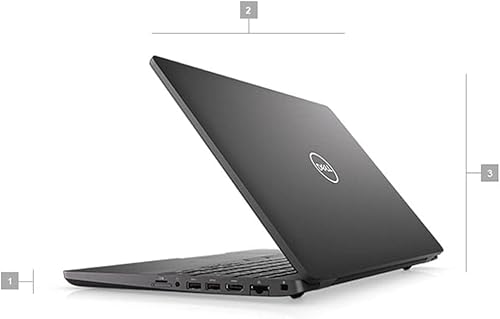 Dell Latitude 5500 Ordinateur portable professionnel 15,6" FHD Intel Core i5-8365U, 16 Go de RAM, SSD 512 Go, Windows 11 Pro (reconditionné) - 7