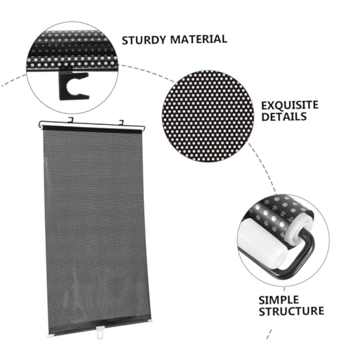 Pare-soleil rétractable avec ventouses PLAFOPE isolation thermique auto - 6