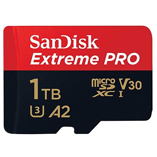 SanDisk MicroSDXC Extreme Pro 1TB (A2/ V30/ U3/ R170/ W90) + Adaptador móvel, Prata, SDSQXCZ-1T00-GN6MA