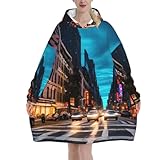 Matériau doux et confortable : fabriqué à partir de flanelle de 320 g et 280 g, ce sweat à capuche surdimensionné offre une chaleur et un confort exceptionnels, ce qui le rend pour une utilisation en intérieur et en extérieur.