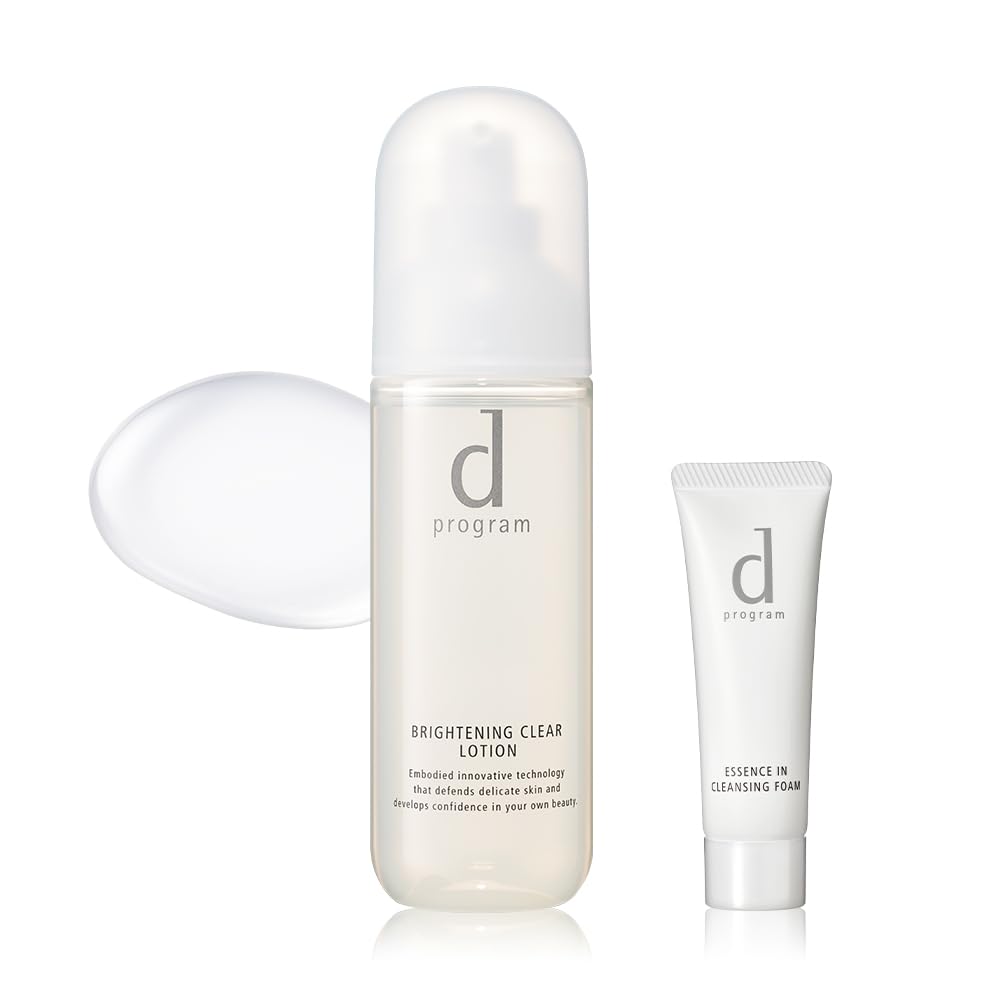 dプログラム(d program) ブライトニングクリア ローション MB 化粧水 本体125mL+洗顔ミニサイズつき【医薬部外品】 敏感肌用 美白ケア