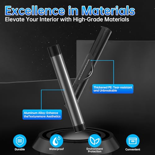 Image of Zekrom Roller Type Trash Can, Car Trash Bag Hanging, Aluminium Alloy Rotating Store Design Car Trash Can Bin, Travel and Camping (Aluminium Alloy Gray)