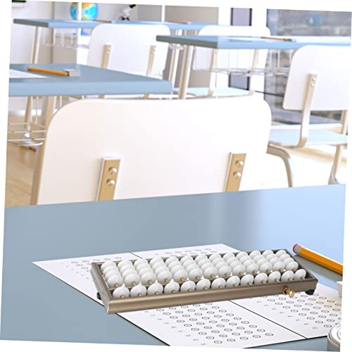 KALLORY 2 Peças ferramenta de contagem chinesa brinquedo educativo de matemática brinquedos caculand
