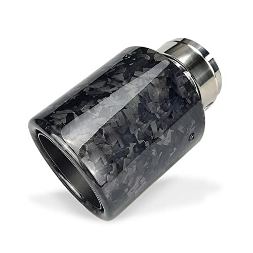 Punta Di Scarico Universale In Fibra Di Carbonio 63mm - Terminale Di Ricambio Per Auto, Diametro 60-63mm, Semplice Installazione - 6