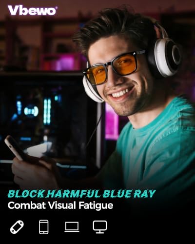 Image of 2 Packs Professional Sleep Glasses with 98.7% Blue Light Blocking