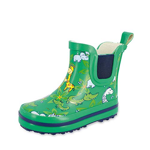 Beck Jungen dierentuin Gummistiefel, Grün, 19 EU