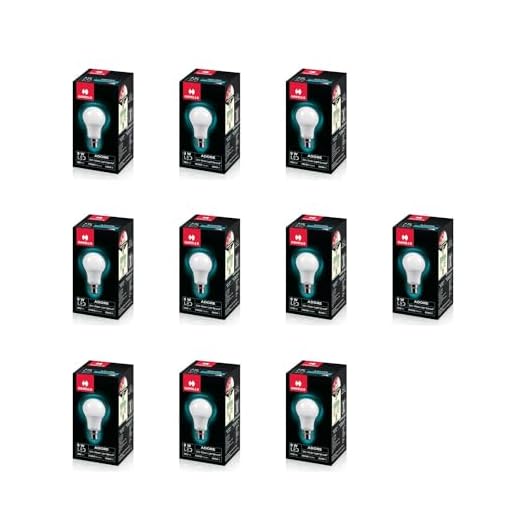 Havells 9W LED B22 Bulb, Cool Day Light, Pack of 10