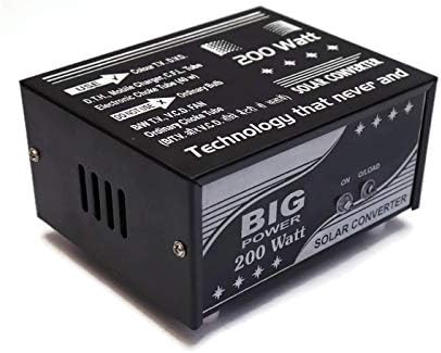 Electronic Spices 200W Converter for Home, Car, Boat, Solar Panel, Color Tv, Dth Box, Mobile Charger, Cfl (12V DC Power To 220V)