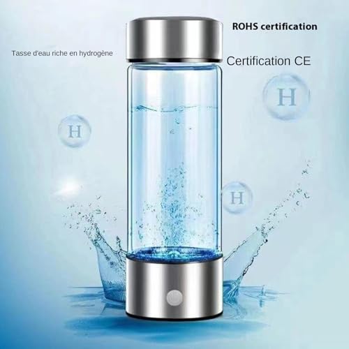 Générateur d'eau hydrogène Teksome bouteille portable de 420 ml