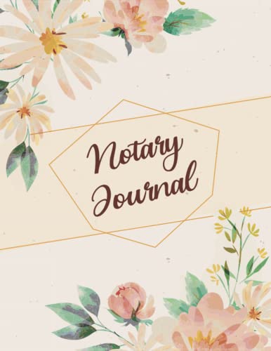 Notary Journal: Official Notary Book To Log a Detailed Recording Of Notarial Acts/ Notary Journal/ Public Notary Records Log Book / Notary Book / Notary Receipt Book / 109 page 