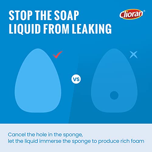 Scrub Dots Dishwand Refills Sponge Heads, Dish Wand Refill Scrubber Replacement Head, Non Scratch Brush Soap Filled Dispensing Handle, Heavy Duty Dishwashing Pads Dispenser Dishwasher Cleaning Tool #TOP2