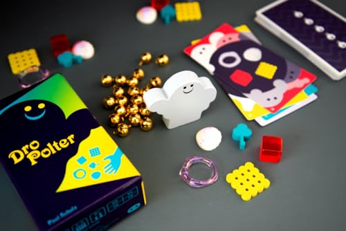 DroPolter – Fast-Paced Ghost Memory Party Game | 2–5 Players | Ages 6+ | Portable Travel Game
