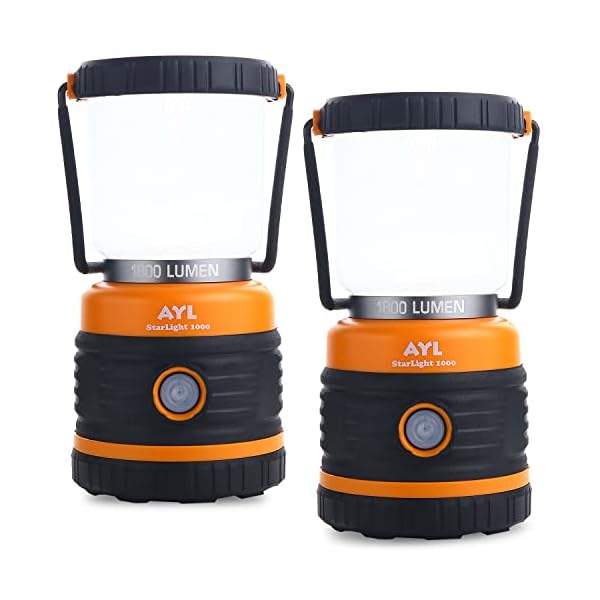 AYL LED Campinglampe - Campinglampe Batterie LED 1800 LM mit 4 Lichtmodi - Campinglampe bei Naturereignissen als…