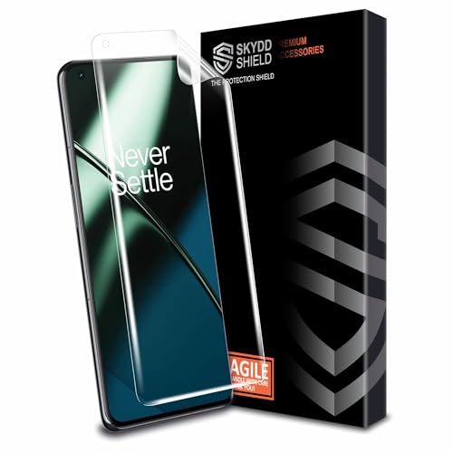 Image of TPU hydrogel Edge to Edge Screen Protector Guard For Oneplus 11, OnePlus 10 Pro and OnePlus 9 Pro (6.7 Inch) With Installation Kit | Fingerprint Compatible | Edge to Edge Coverage
