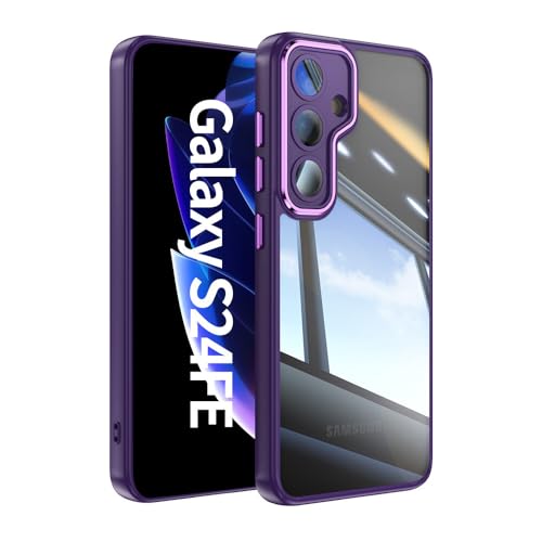 Coque Samsung S24 Plus silicone transparent violet style quotidien