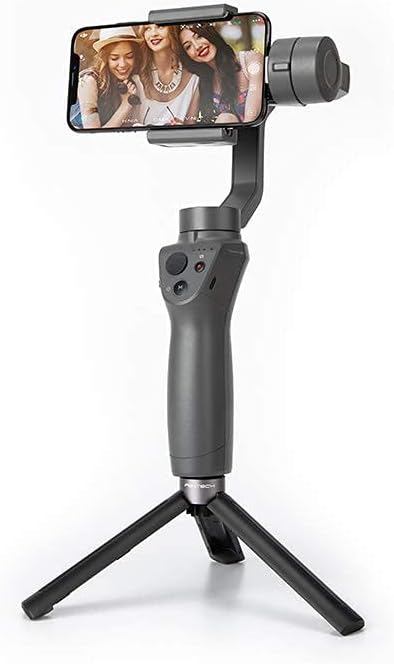 PGYTECH Tripod Mini Handle Compatible with DJI Action 2/ OSMO Pocket 2/ Gopro 9/Gopro 8/DJI OM4/OSMO Action/OSMO Pocket/OSMO Mobile 3/Feiyu Pocket