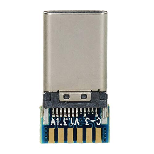 CY DIY OEM ODM 24pin USB 3.1 Type C Male Plug Connector SMT type with PC Board