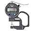 Mitutoyo 547-500SCAL Digital Thickness Gage with Calibration and Flat Anvil, Inch/Metric, 0-0.47" (0-12mm) Range, -0.001" Accuracy, 0.0005" Resolution