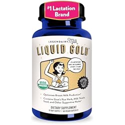 Legendairy Milk Liquid Gold Lactation Support | Lactation Supplement with Organic Goats Rue, Milk Thistle, Shatavari, Fennel, Alfalfa & Anise | Breastfeeding Supplements, 1 Pack