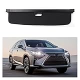 WUXWENUS Car Trunk Cargo Cover Compatible With LEXUS RX200 RX200t RX300 RX450h 2016-2022 Shield Rear Luggage Curtain Partition Privacy(A), ZuoKuiShan2001