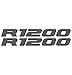 Kit 2 Adhesivos Laterales Tanque R 1200 GS Adventure AD-R1200GSADV (Rallye)