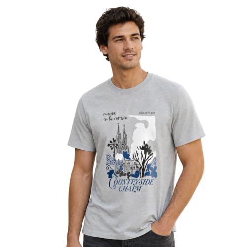 Image of Nobero Men's Regular Graphic Printed T-Shirt for Men | Soft Cotton | Classic Fit | Printed Casual Tshirt for Men