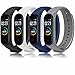 Wanme Correa Compatible con Xiaomi Mi Band 4 Xiaomi Mi Band 3 Pulsera, Silicona Reloj de Recambio Banda Coloridos Correa para Xiaomi Mi Smart Band 4/3