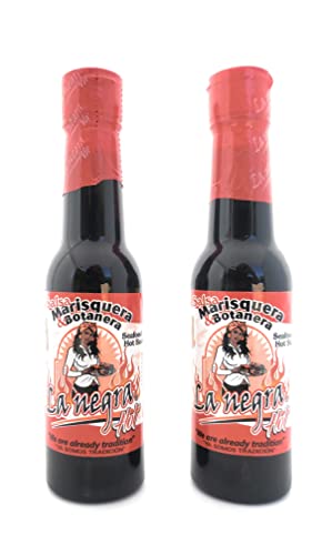Amazon Com La Negra Va Salsa Marisquera Botanera Pack Of 2 5 4 Oz Each Grocery Gourmet Food