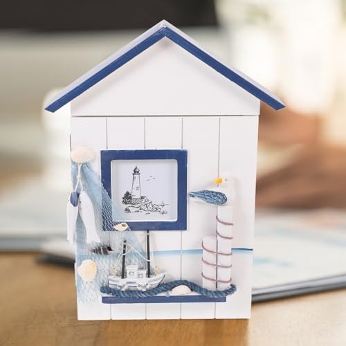 Boîte à clés décorative avec ornements créatifs pour entrée maison - 6