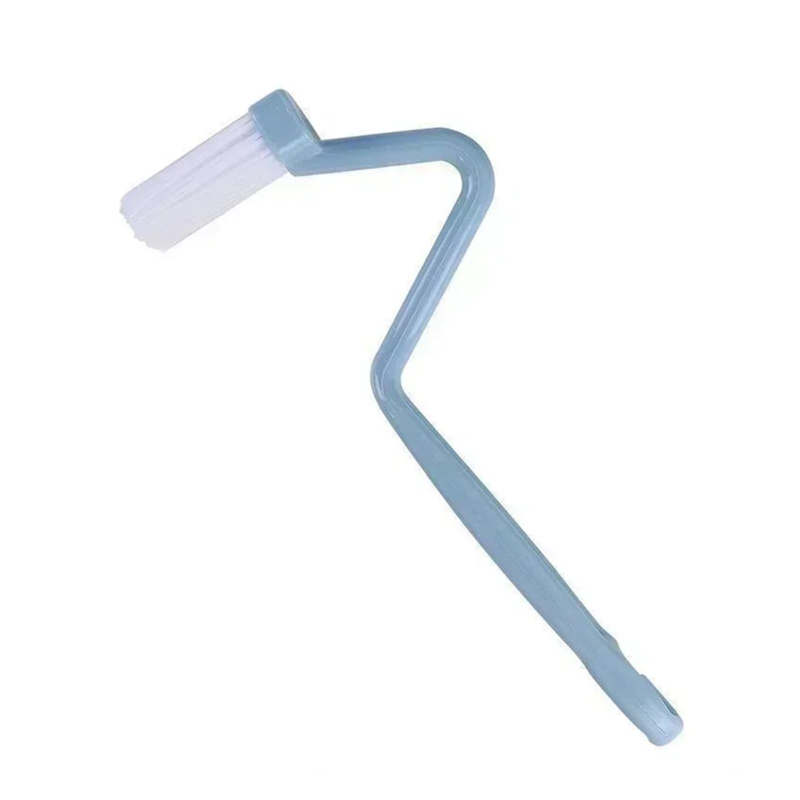 Toilet Brush Curved Toilet Brush Long Handle Toilet Cleaning Brushes Household Deep Cleaning Tools Bathroom Accessories(Blue)