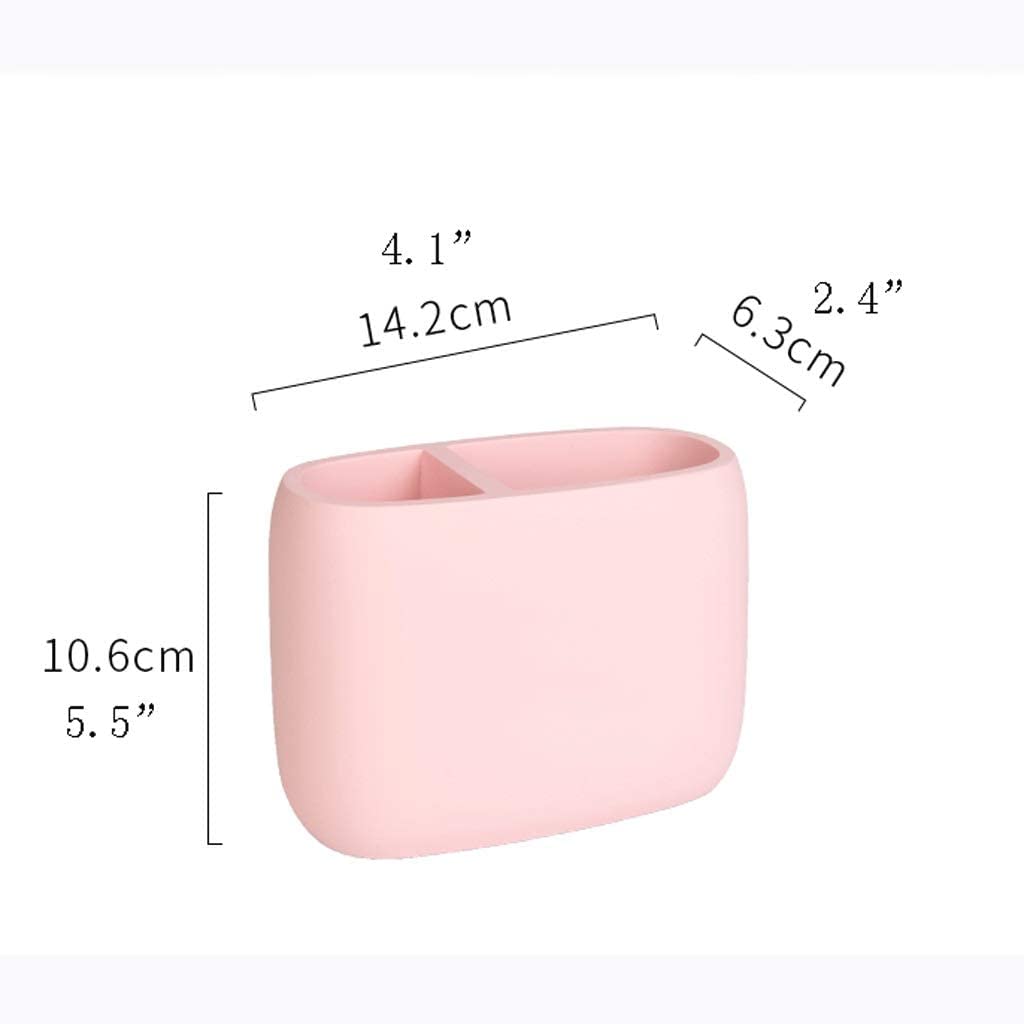 Papelería Portalápices de Resina, Soporte para brochas de Maquillaje de Almacenamiento de división, portalápices Duradero multifunción para Oficina, Aula, hogar Portalápices