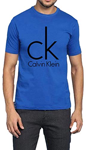Image of Mott2 Men's Printed Regular fit T-Shirt (TST 19-A4-RNH-U-RB-MED Royal Blue Medium)